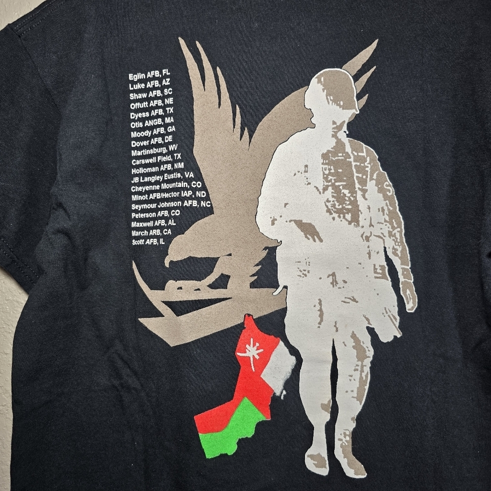 Gildan Ultra Cotton Military Graphic T-Shirt – Size S – Classic and Patriotic - Picture 6 of 8